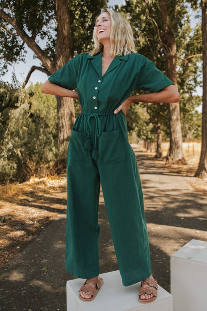 Hemming Jumpsuit | Green - Baltic Born