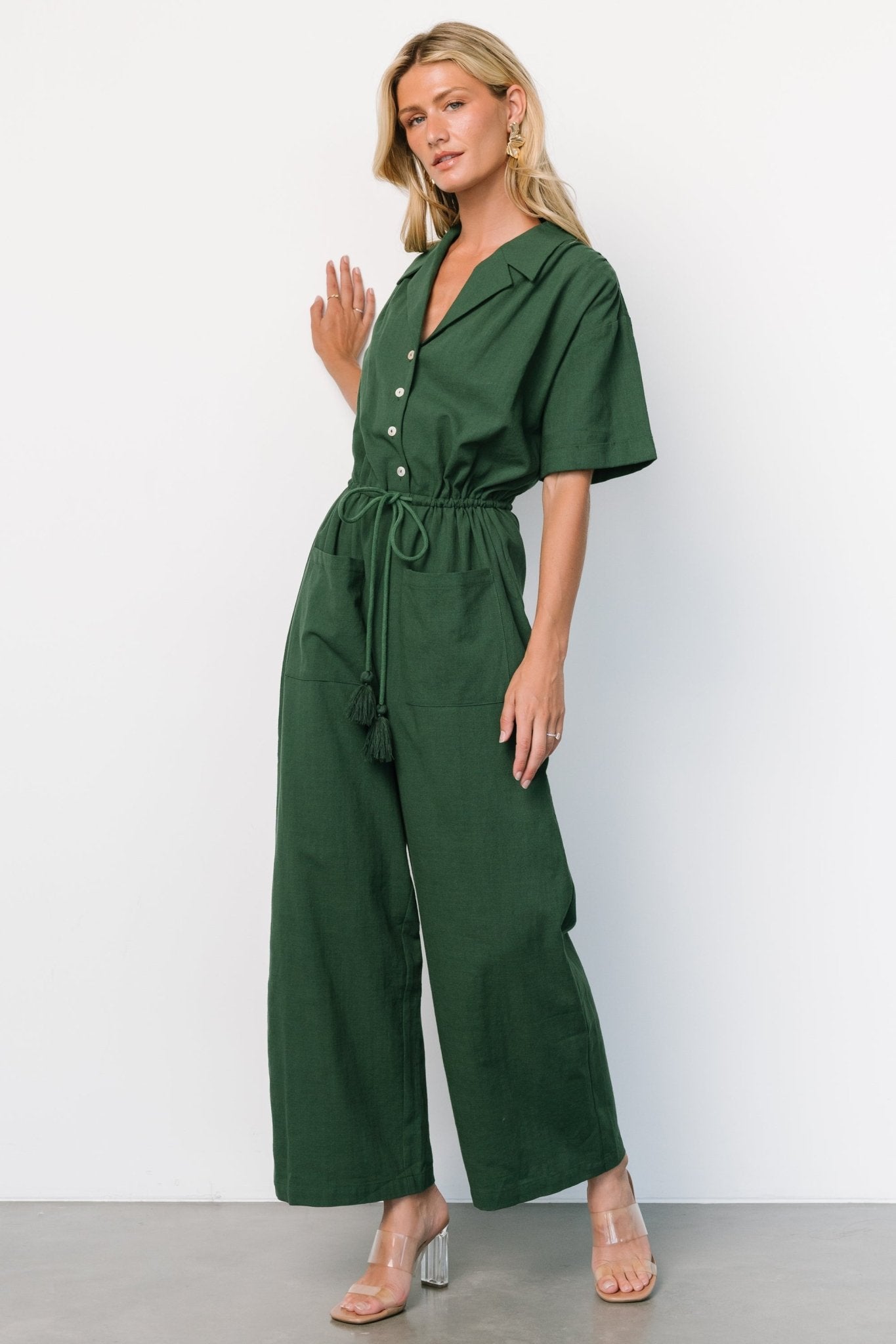 Hemming Jumpsuit | Green - Baltic Born