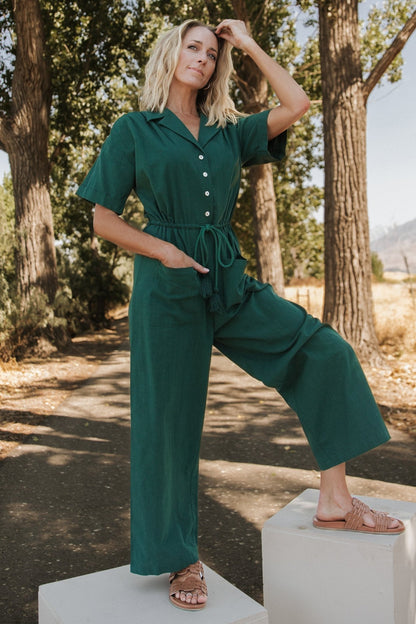 Hemming Jumpsuit | Green - Baltic Born