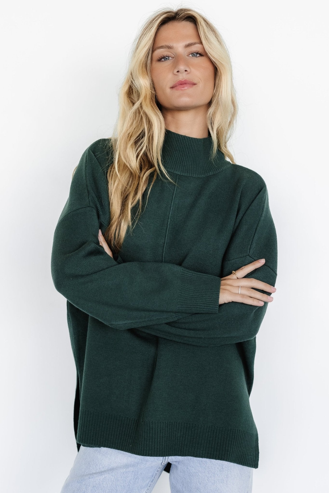 Hutch Sweater | Dark Green - Baltic Born