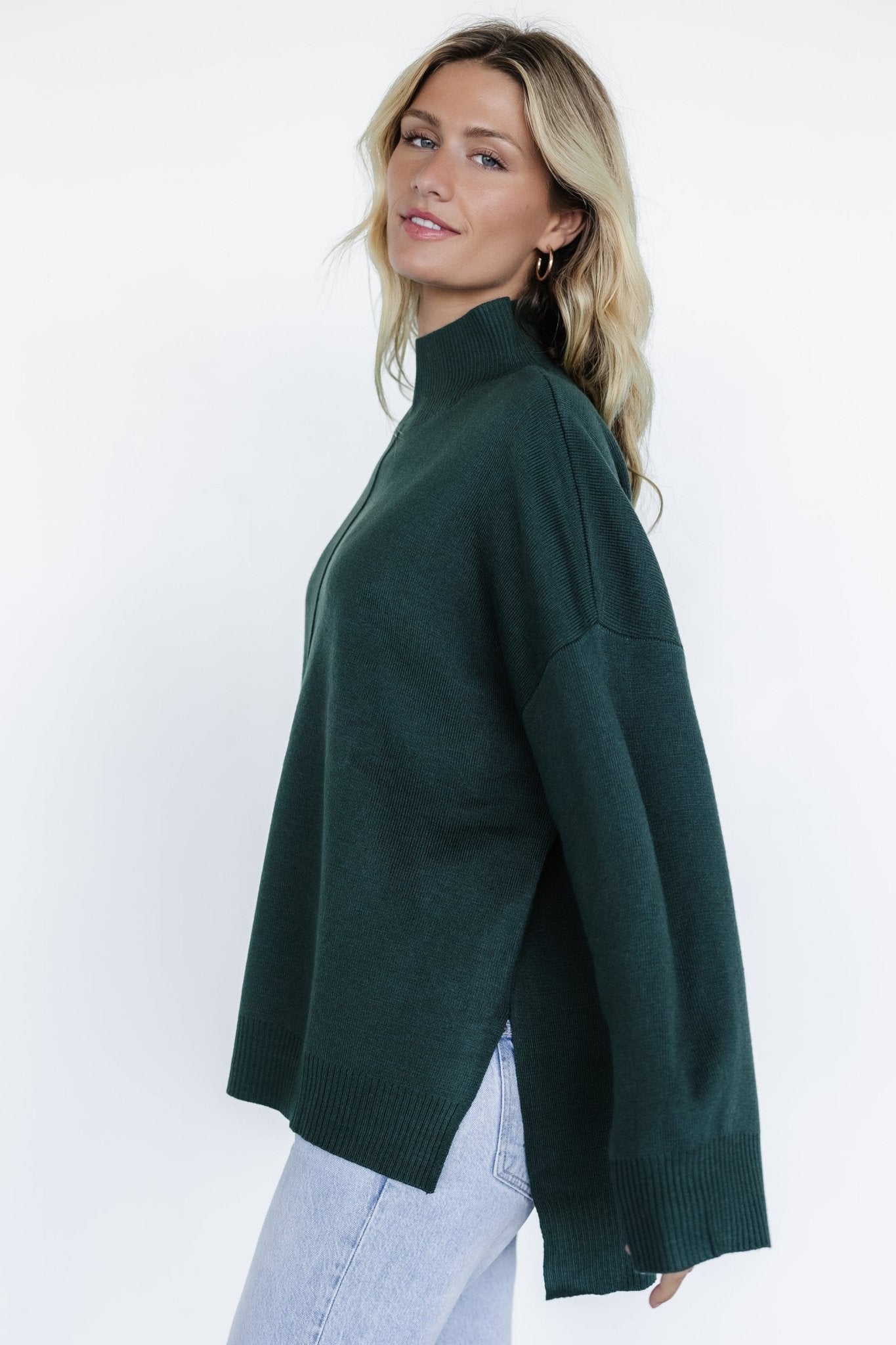 Hutch Sweater | Dark Green - Baltic Born