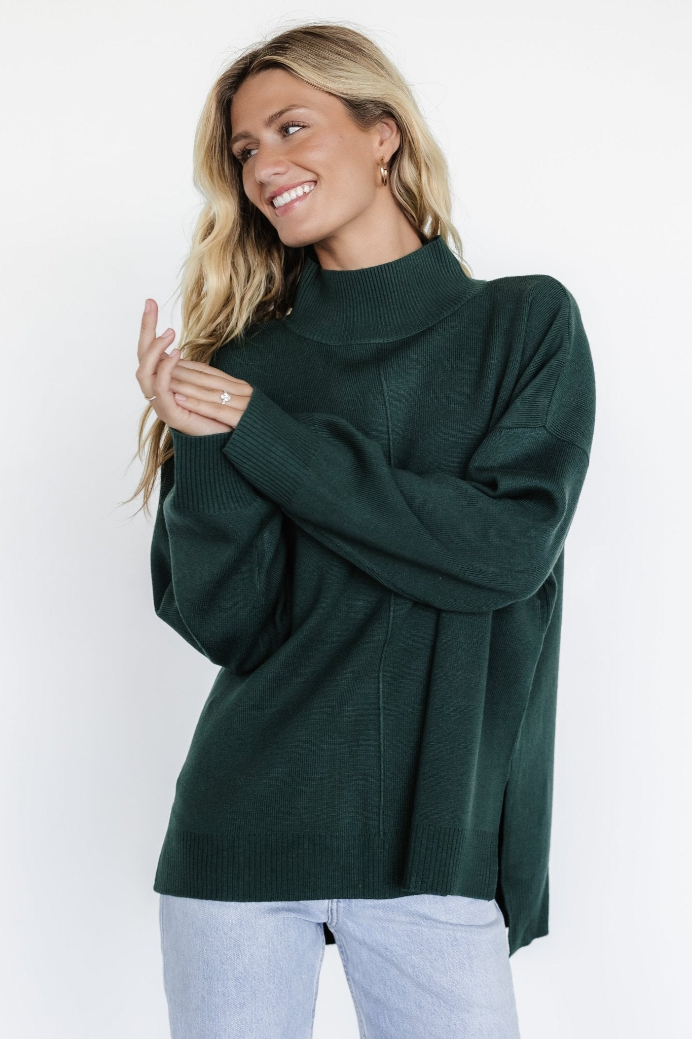 Hutch Sweater | Dark Green - Baltic Born