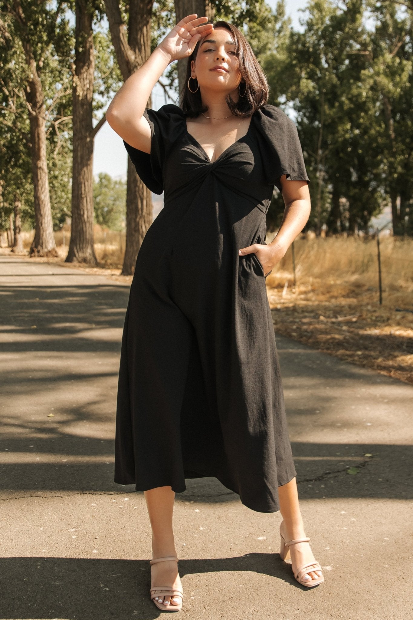 back tie dress Taylor Black Mini - US 12 flattering and opulent White Backless Tie-back Ruched Dress