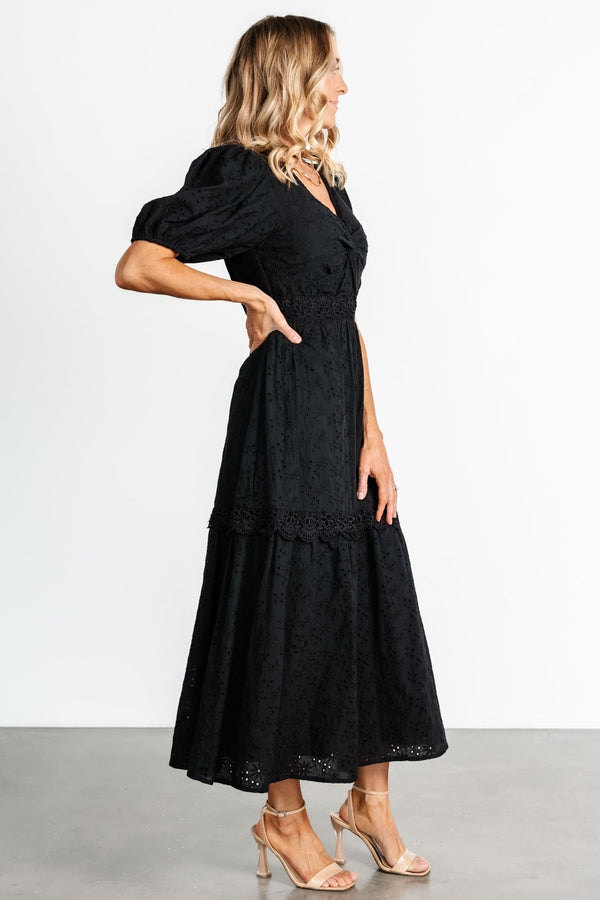Jackie Eyelet Maxi Dress