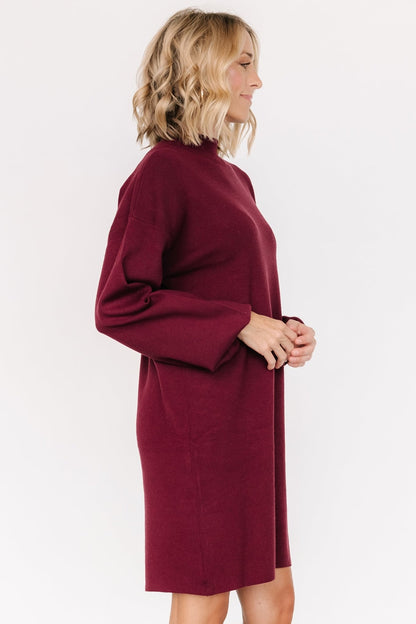 Jennings Sweater Dress | Mulberry - Baltic Born