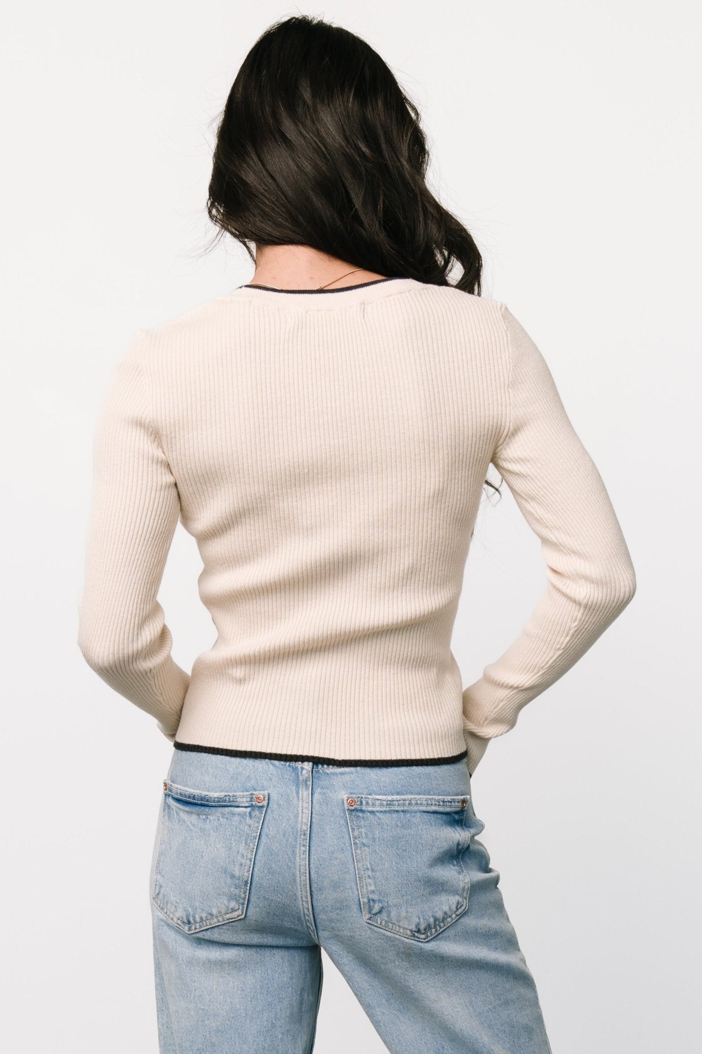 Jentz Ribbed Top | Natural - Baltic Born