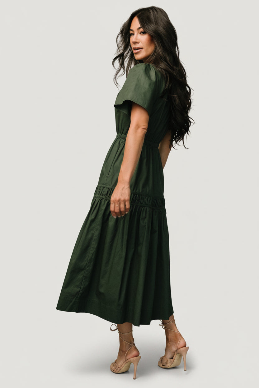 green midi dress Sparkle in Style: Sexy Backless Sequin Embellished Mini Dress for Summ –  Canary Houze