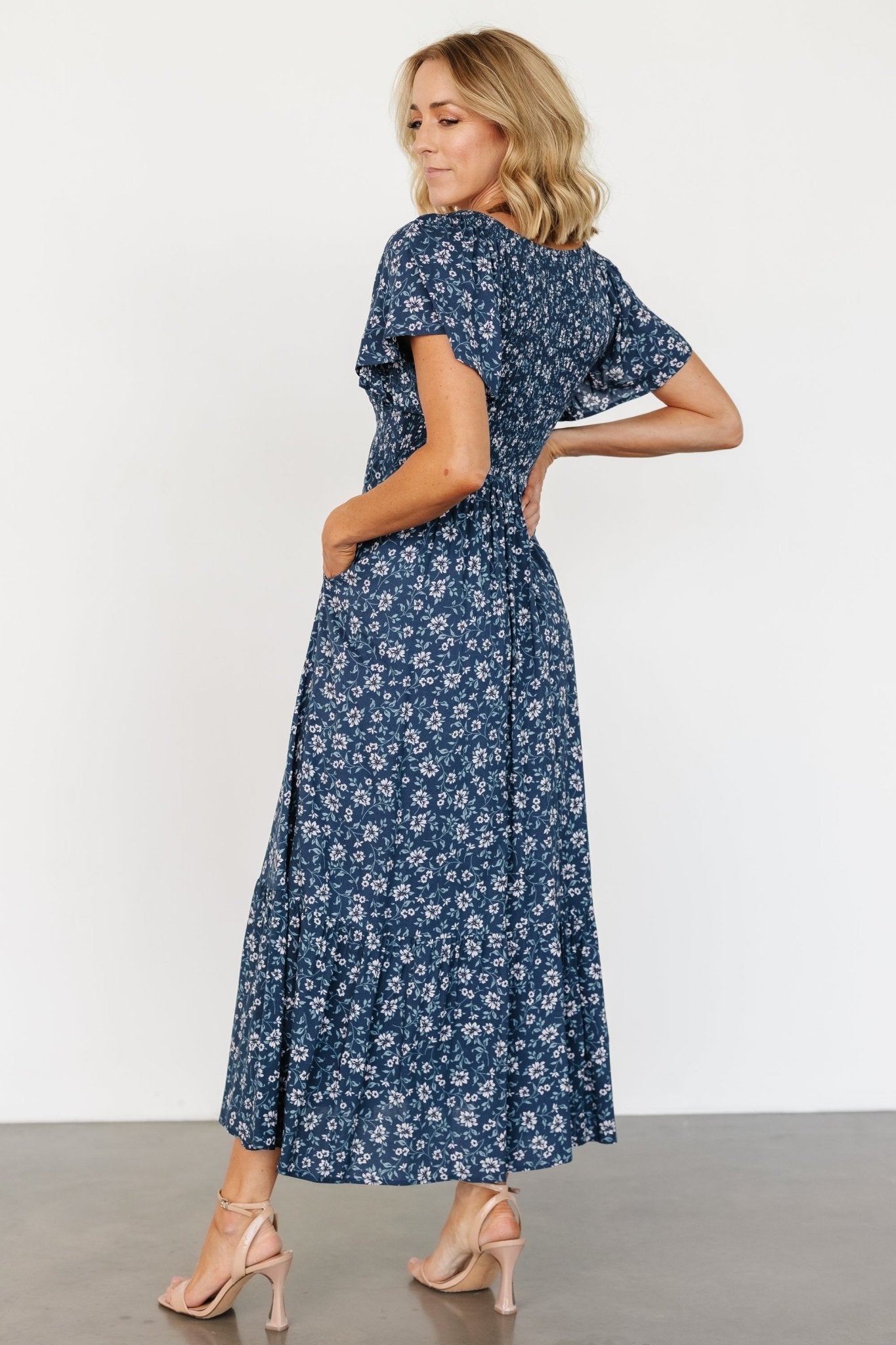 Sailboat Smocked Joice Dress main image 0