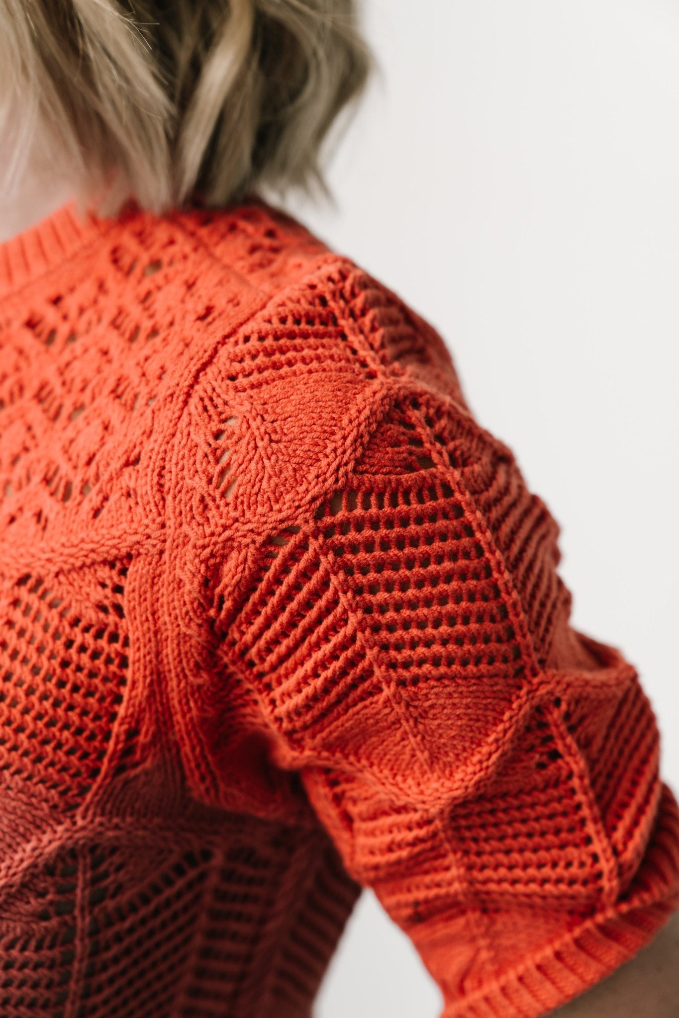 Josella Knit Top | Rust - Baltic Born