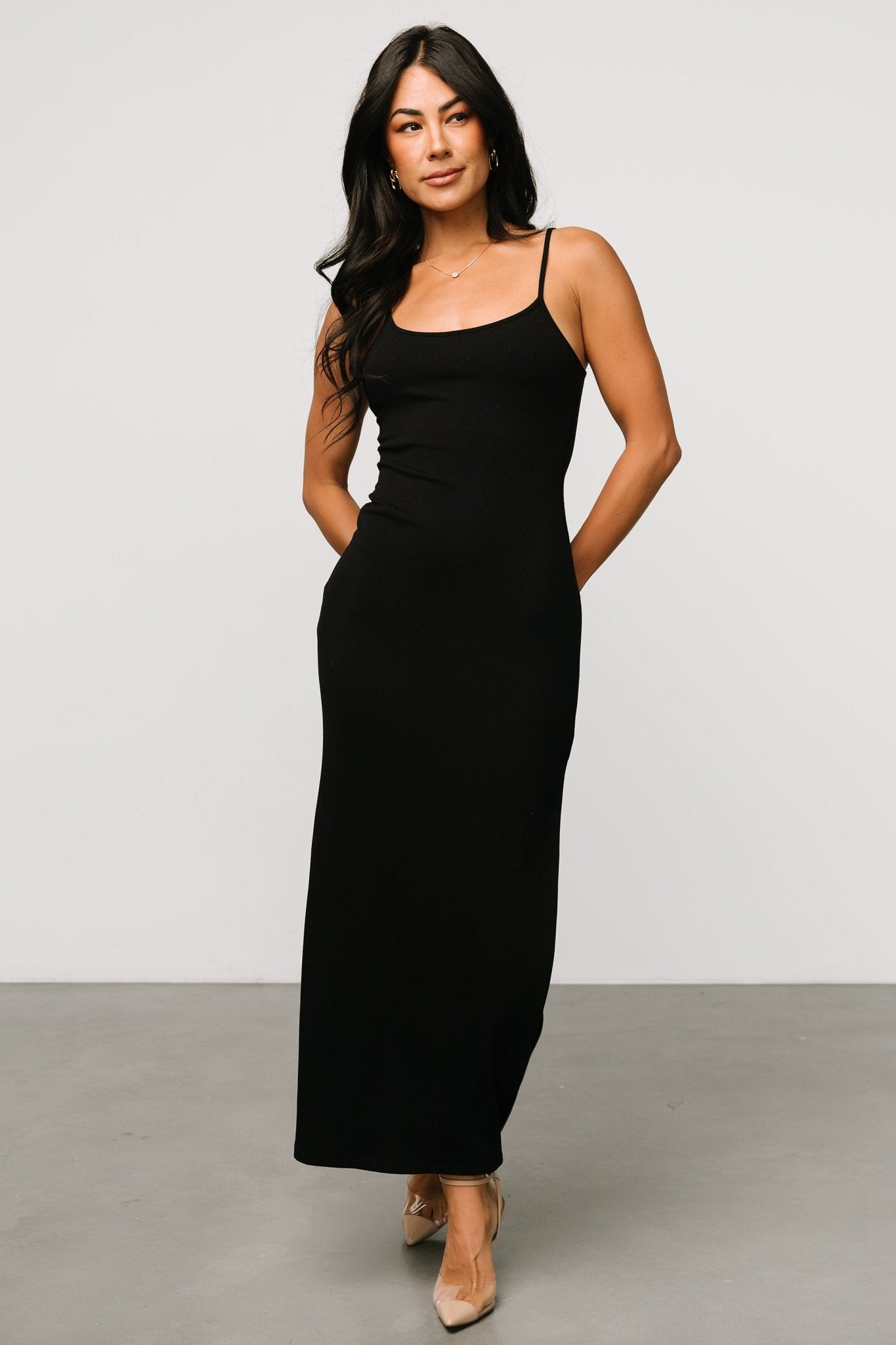 Kade Bodycon Tank Dress | Black - Baltic Born