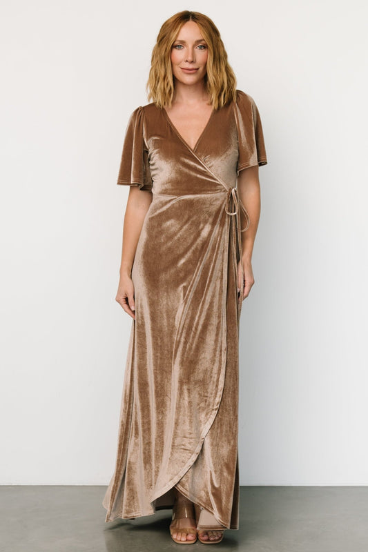 Velvet Dresses | Baltic Born tagged "color-brown" Velvet Dresses | Baltic Born tagged "color-brown"