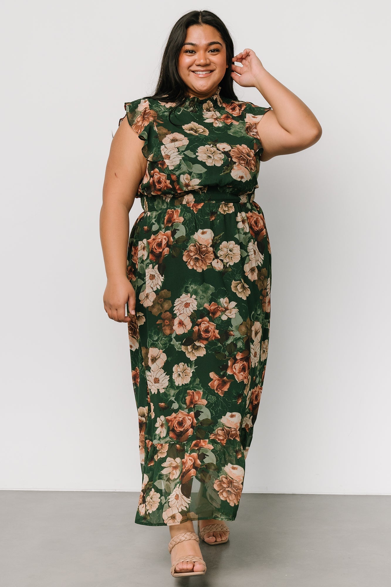 Kearny Ruffle Maxi Dress