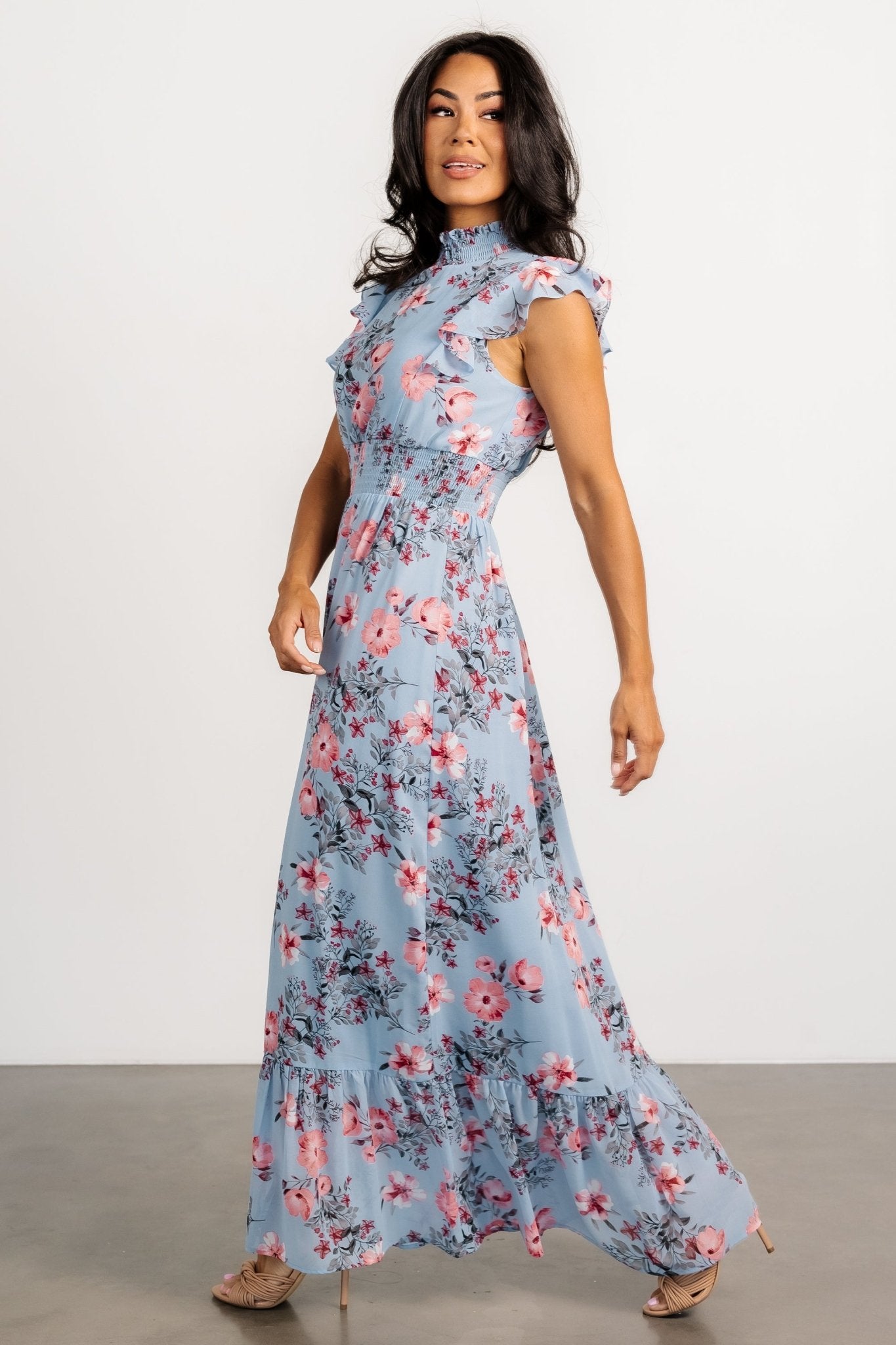Kearny Ruffle Maxi Dress