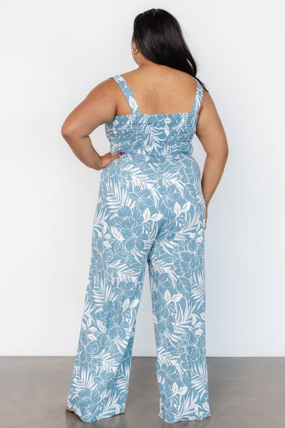 Keely Tank Jumpsuit | Blue Print - Baltic Born