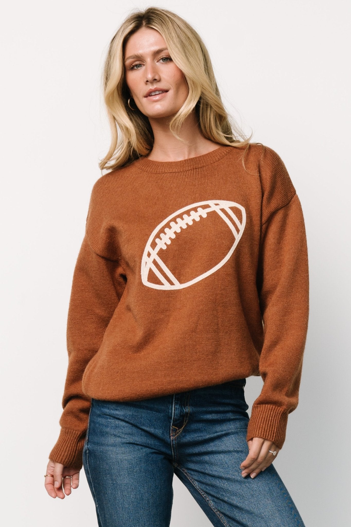 Kelce Sweater | Brown - Baltic Born