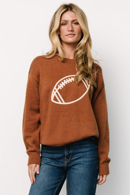 Kelce Sweater | Brown - Baltic Born