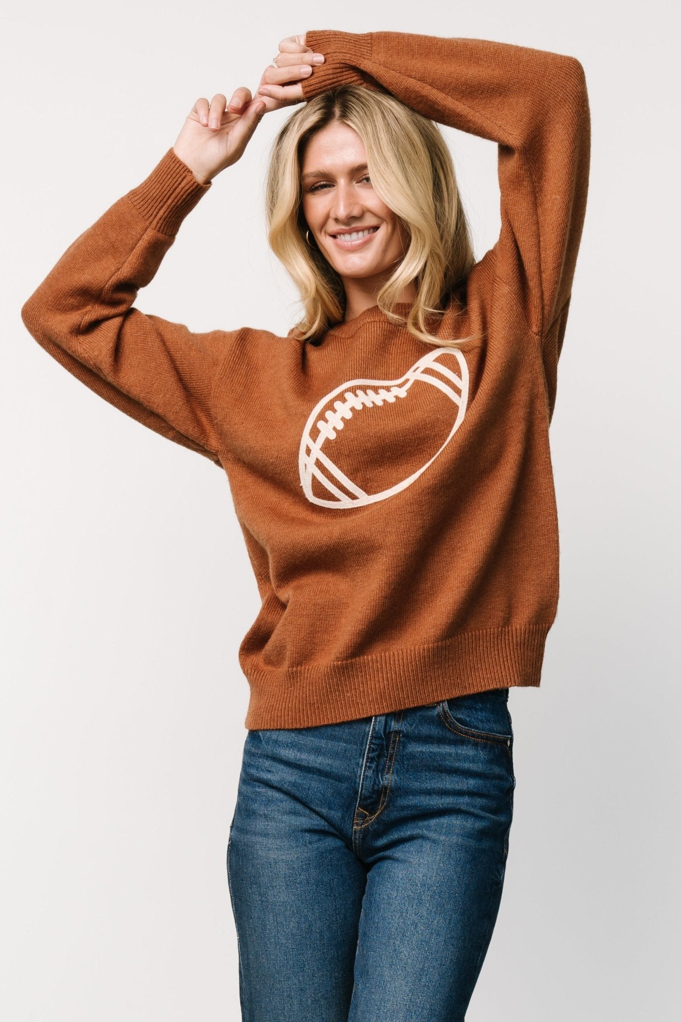 Kelce Sweater | Brown - Baltic Born