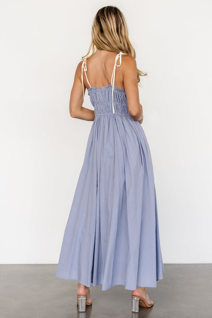 Kerstin Tank Maxi Dress | Peri Blue - Baltic Born