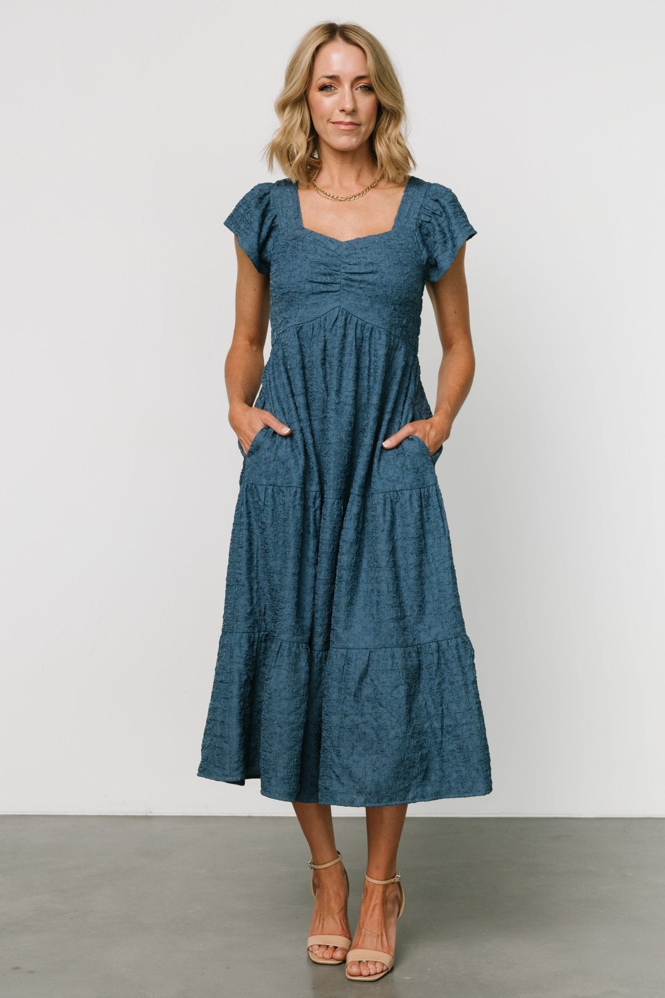 Kesler Midi Dress | Blue - Baltic Born