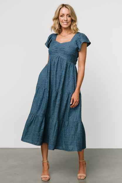 Kesler Midi Dress | Blue - Baltic Born