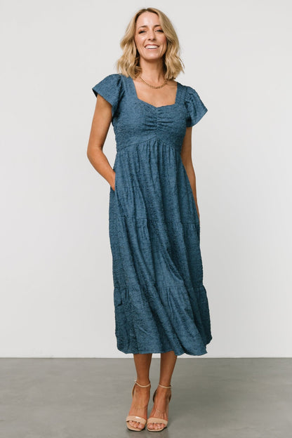 Kesler Midi Dress | Blue - Baltic Born