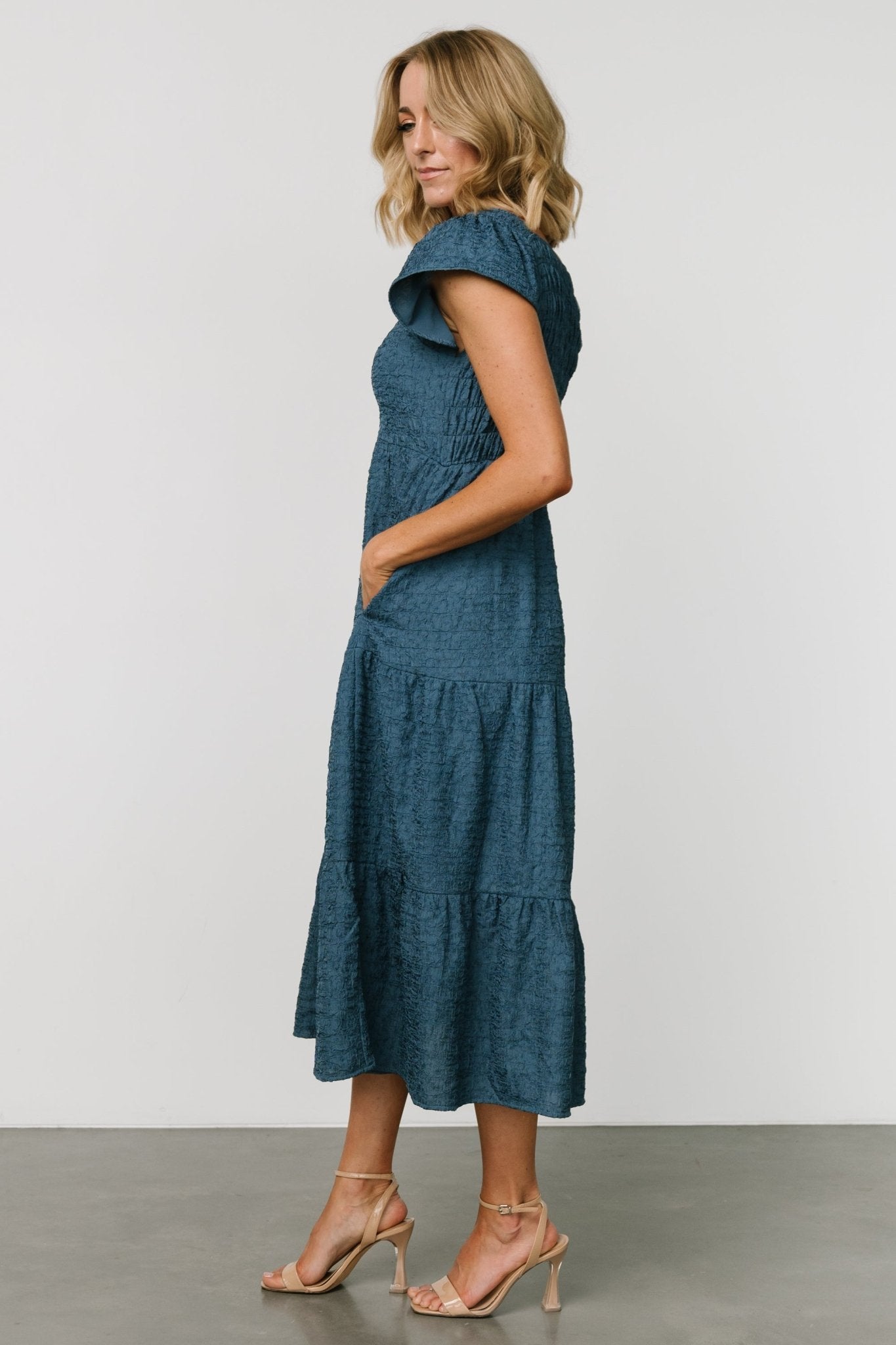 Kesler Midi Dress | Blue - Baltic Born