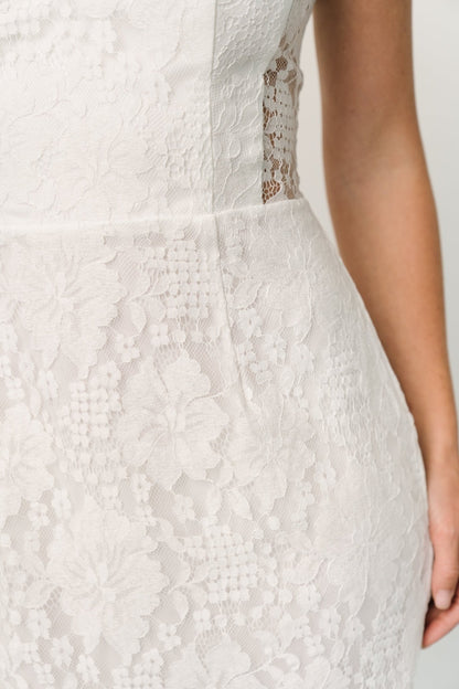 Kimber Lace Dress | Off White - Baltic Born