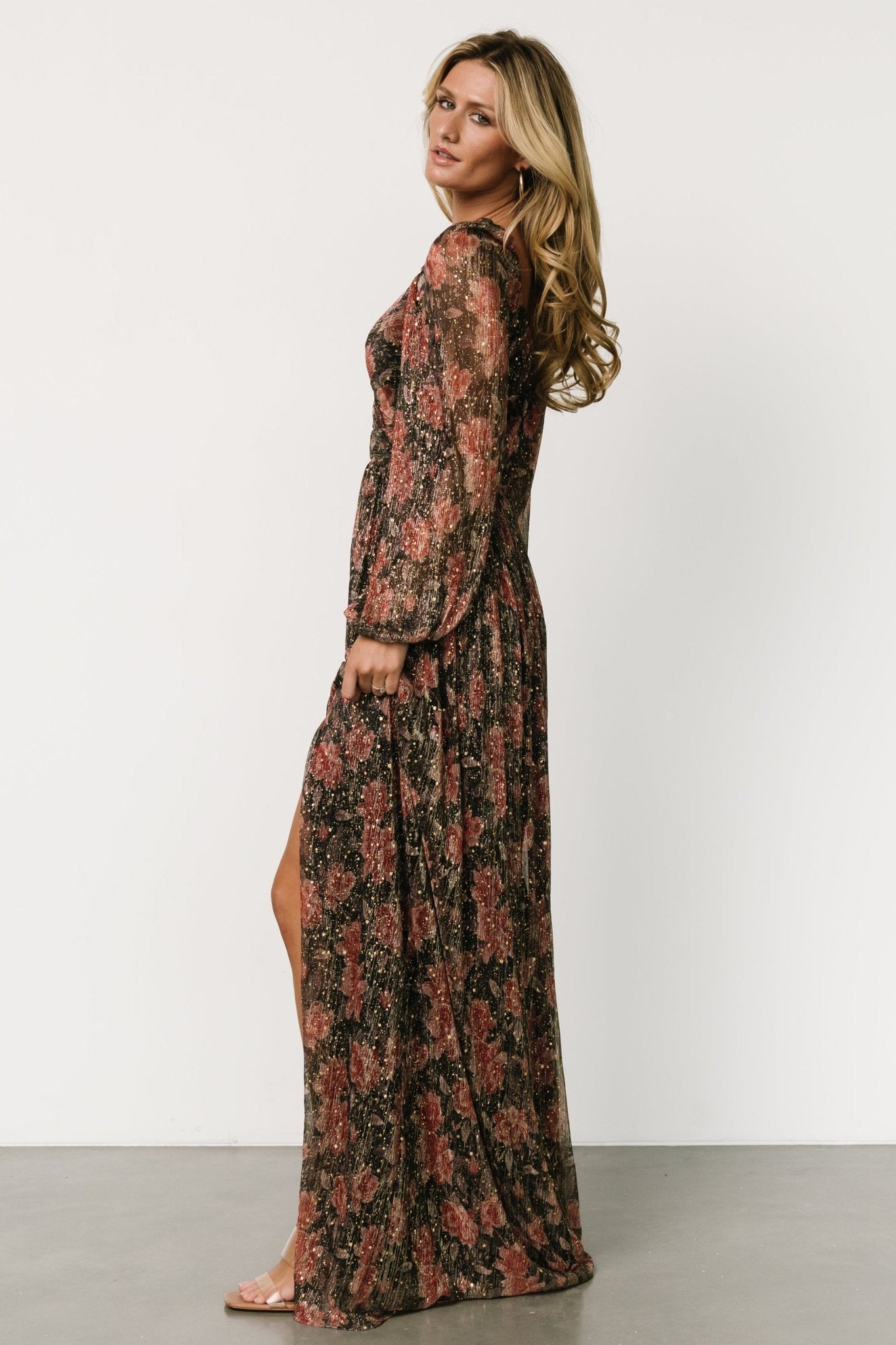 Kirsi Maxi Dress | Black Floral - Baltic Born