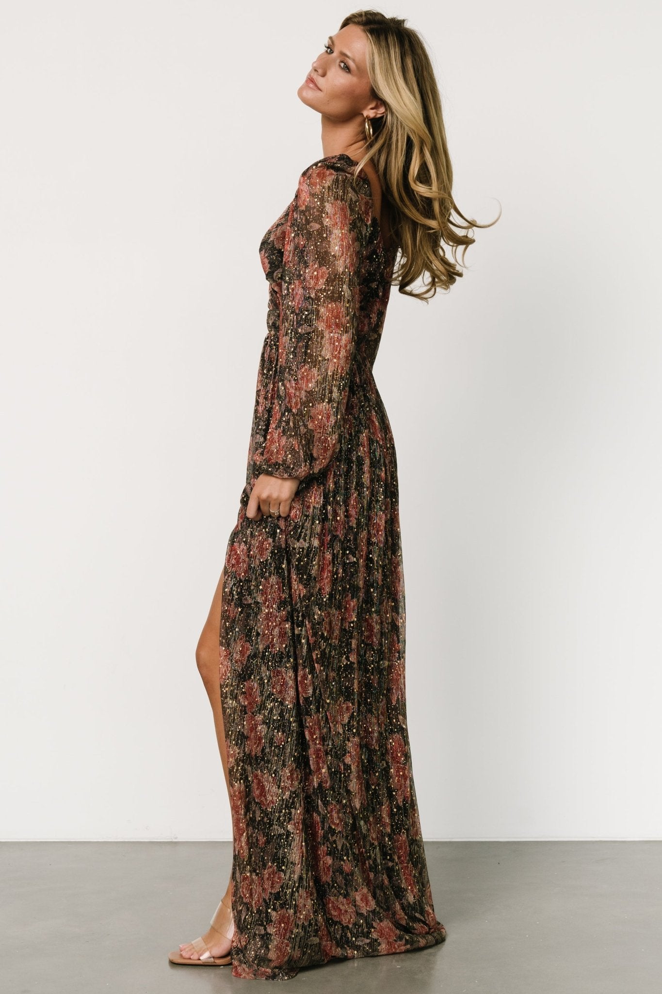 Kirsi Maxi Dress | Black Floral - Baltic Born