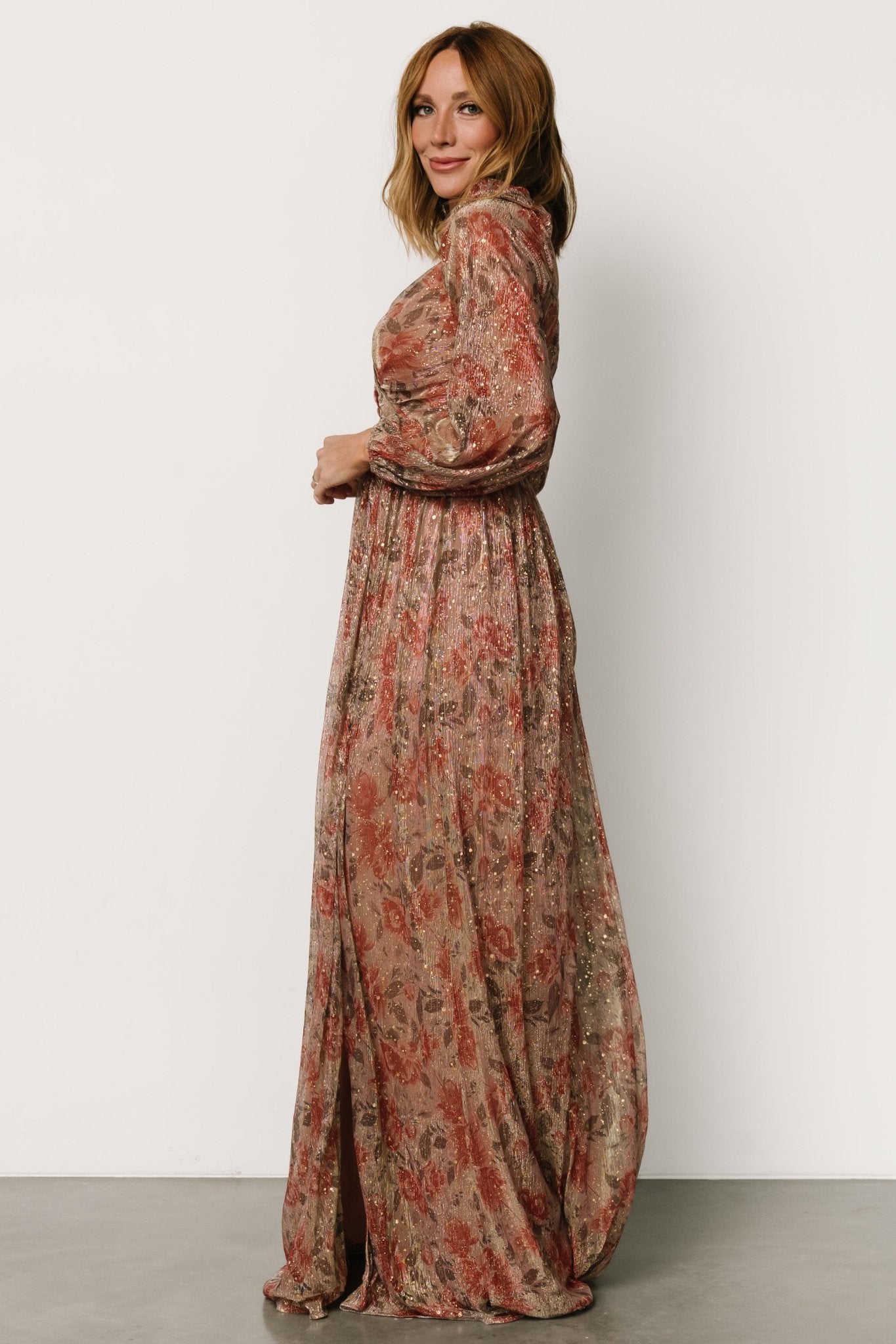 Kirsi Maxi Dress | Rose Floral - Baltic Born