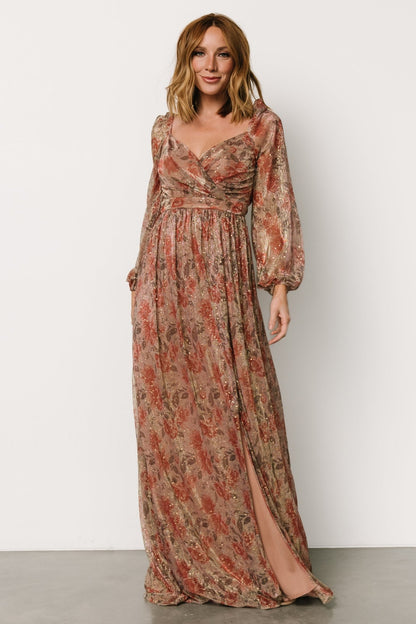 Kirsi Maxi Dress | Rose Floral - Baltic Born