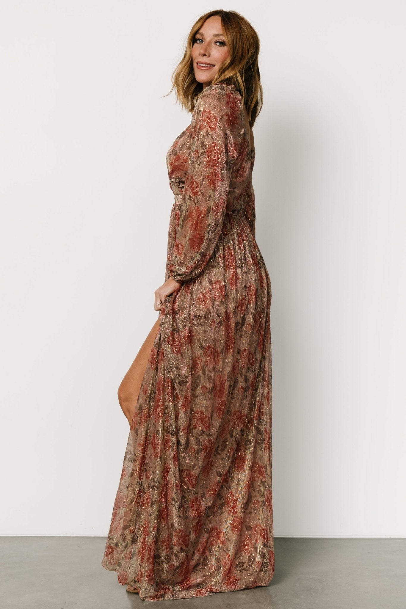 Kirsi Maxi Dress | Rose Floral - Baltic Born