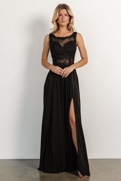 Konstantina Gown | Black - Baltic Born