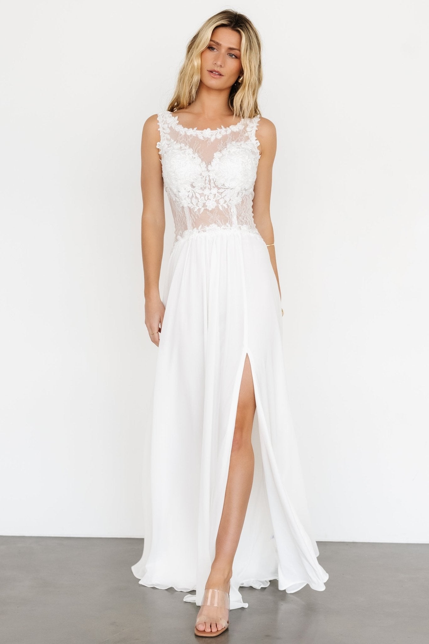 Konstantina Gown | White - Baltic Born