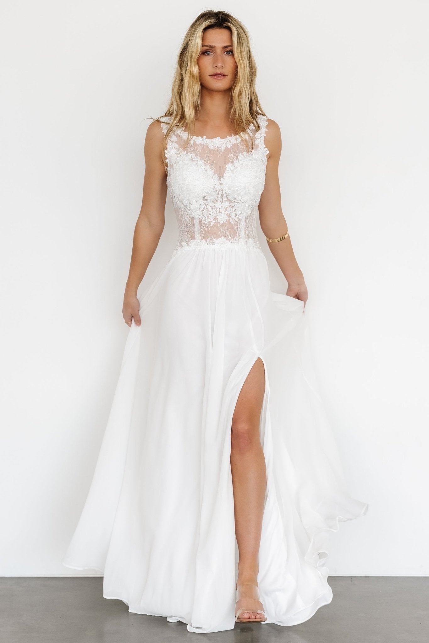 Konstantina Gown | White – Baltic Born