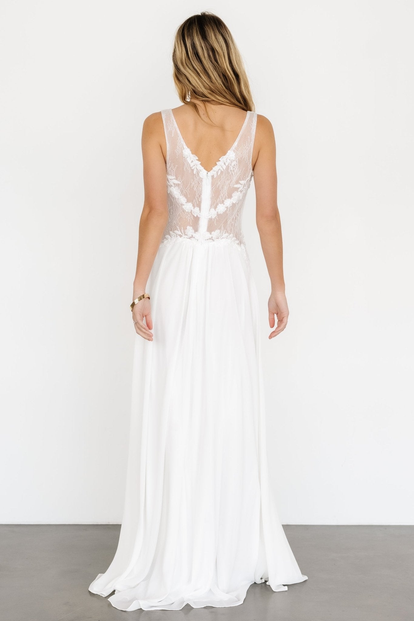 Konstantina Gown | White - Baltic Born