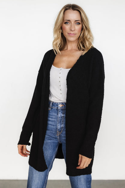 Larsen Cardigan | Black - Baltic Born