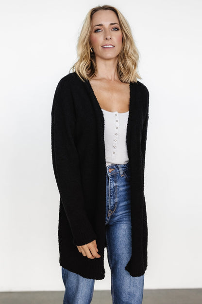 Larsen Cardigan | Black - Baltic Born