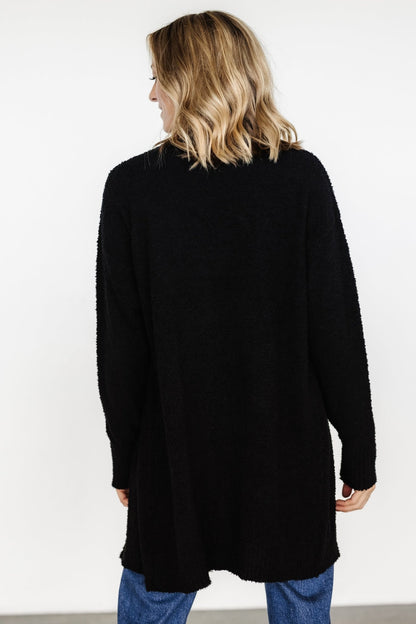 Larsen Cardigan | Black - Baltic Born