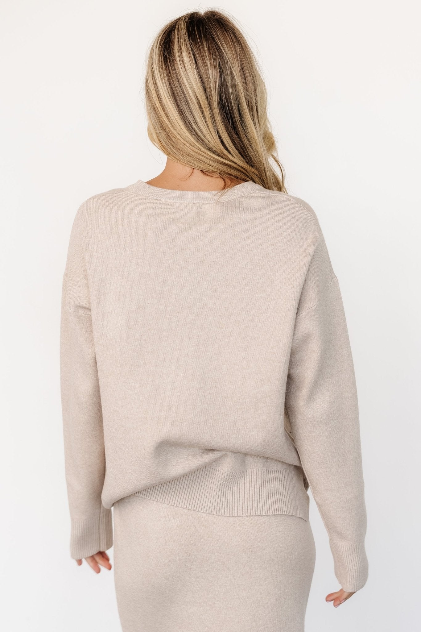 Laurent Sweater | Taupe - Baltic Born