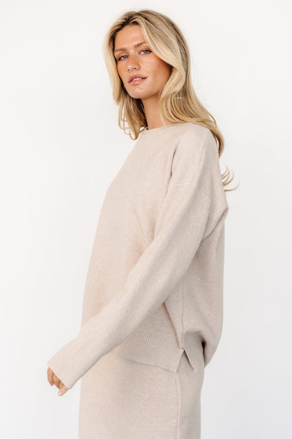 Laurent Sweater | Taupe - Baltic Born