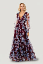 Layla Tulle Maxi Dress | Mulberry Floral - Baltic Born