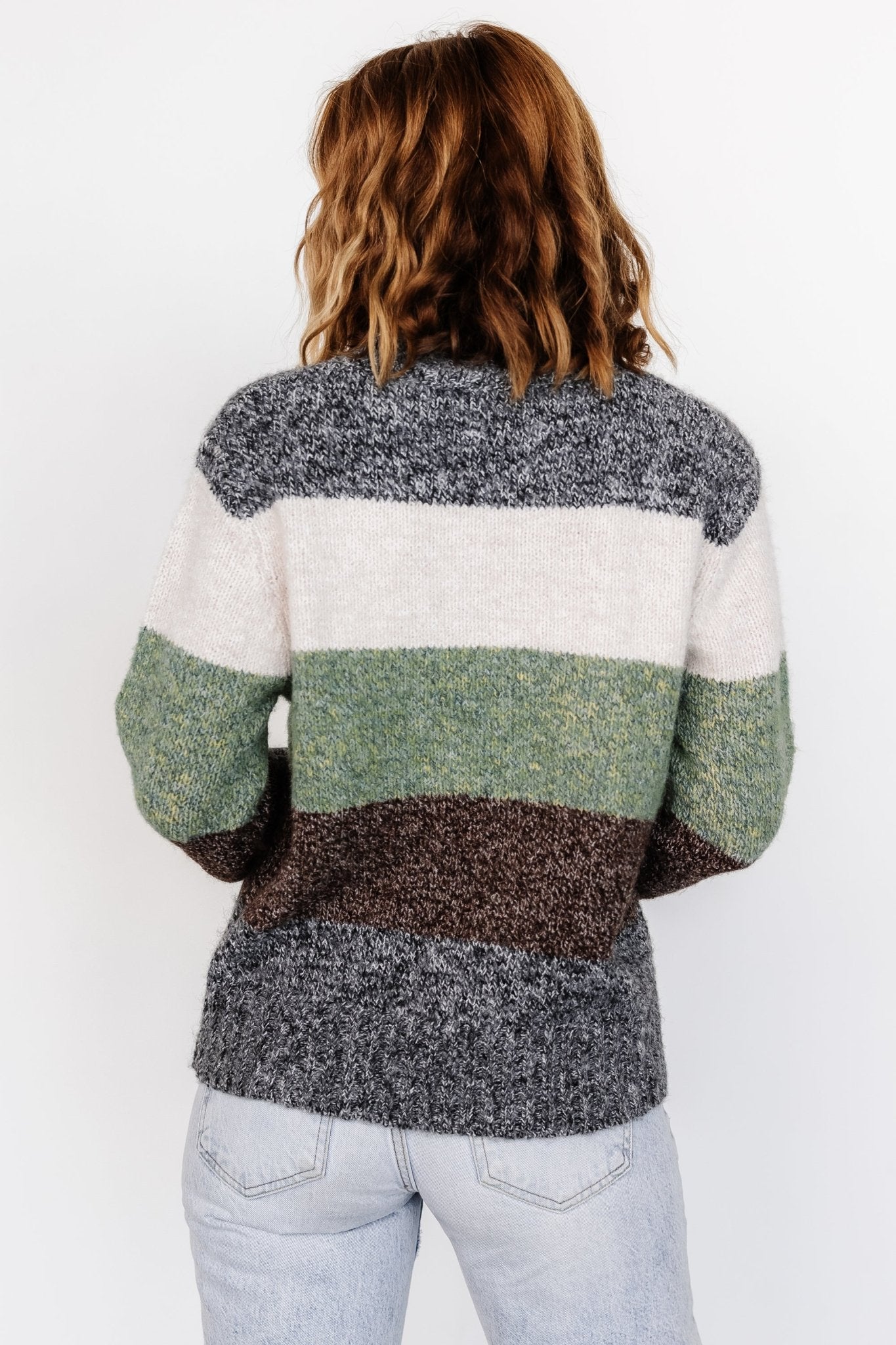 Ledger Sweater | Multi Stripe - Baltic Born