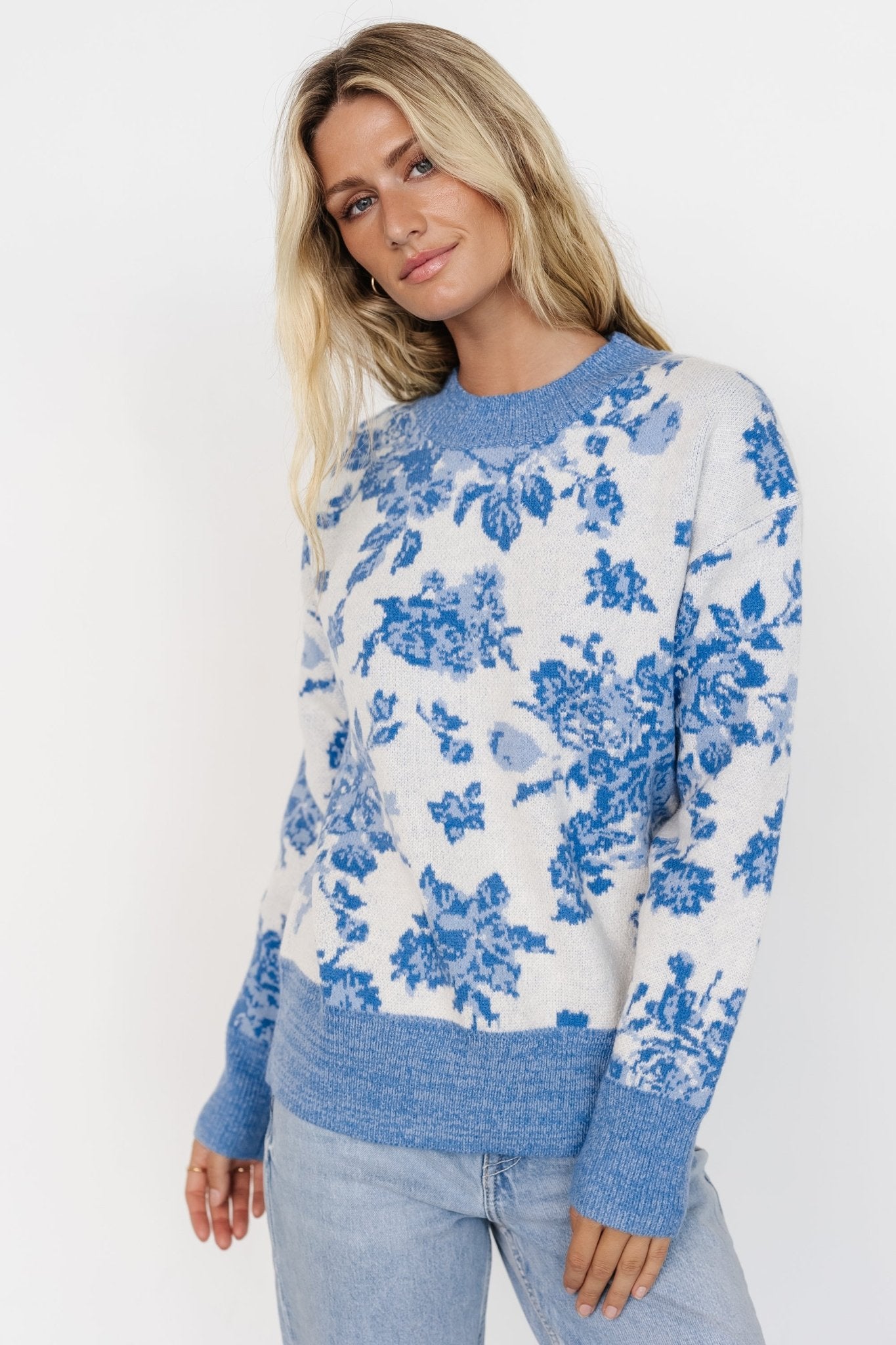 Legend Sweater | Blue Print - Baltic Born