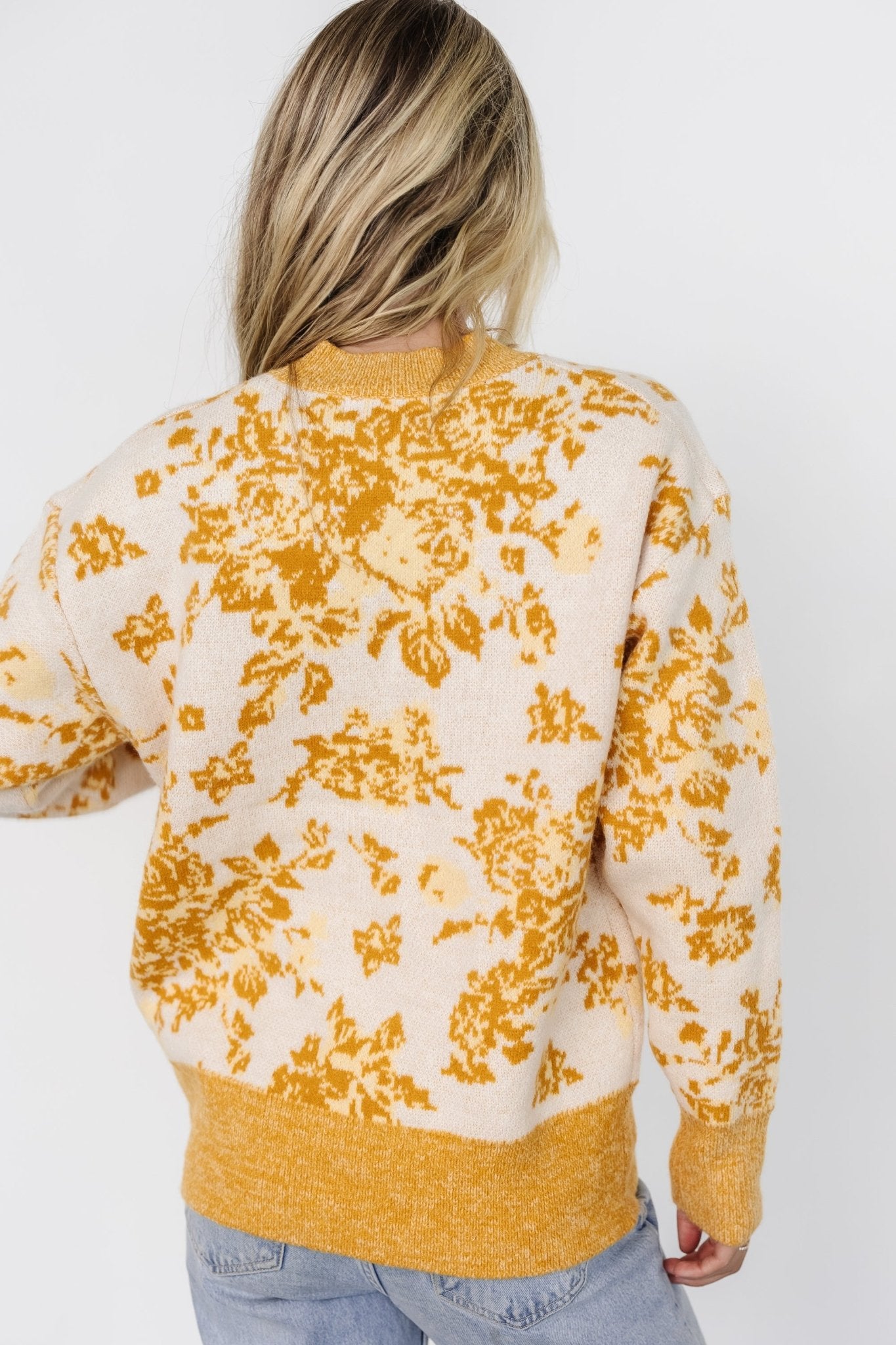 Legend Sweater | Mustard Print - Baltic Born