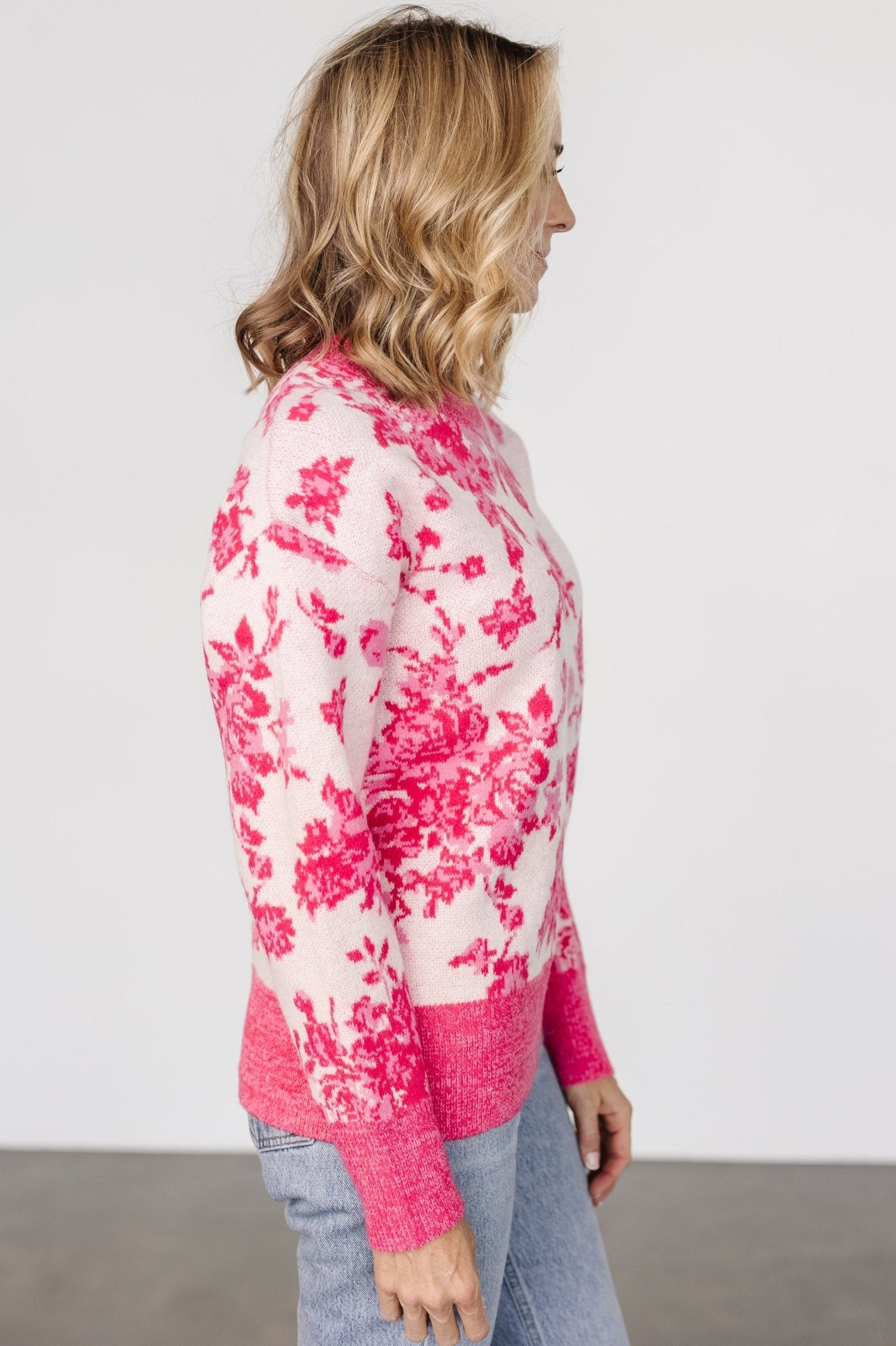 Legend Sweater | Pink Print - Baltic Born