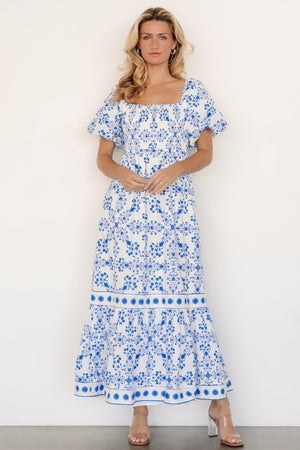 Lexa Smocked Maxi Dress