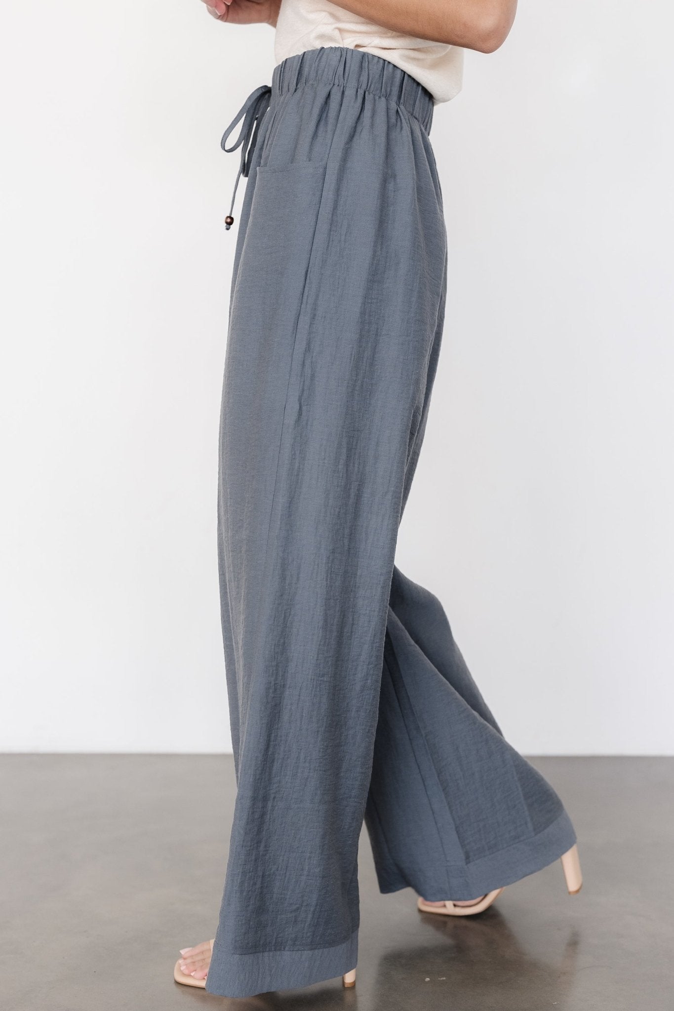 Leza Pants | Slate Blue - Baltic Born