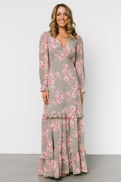 Liliana Maxi Dress | Dusty Sage + Rose - Baltic Born