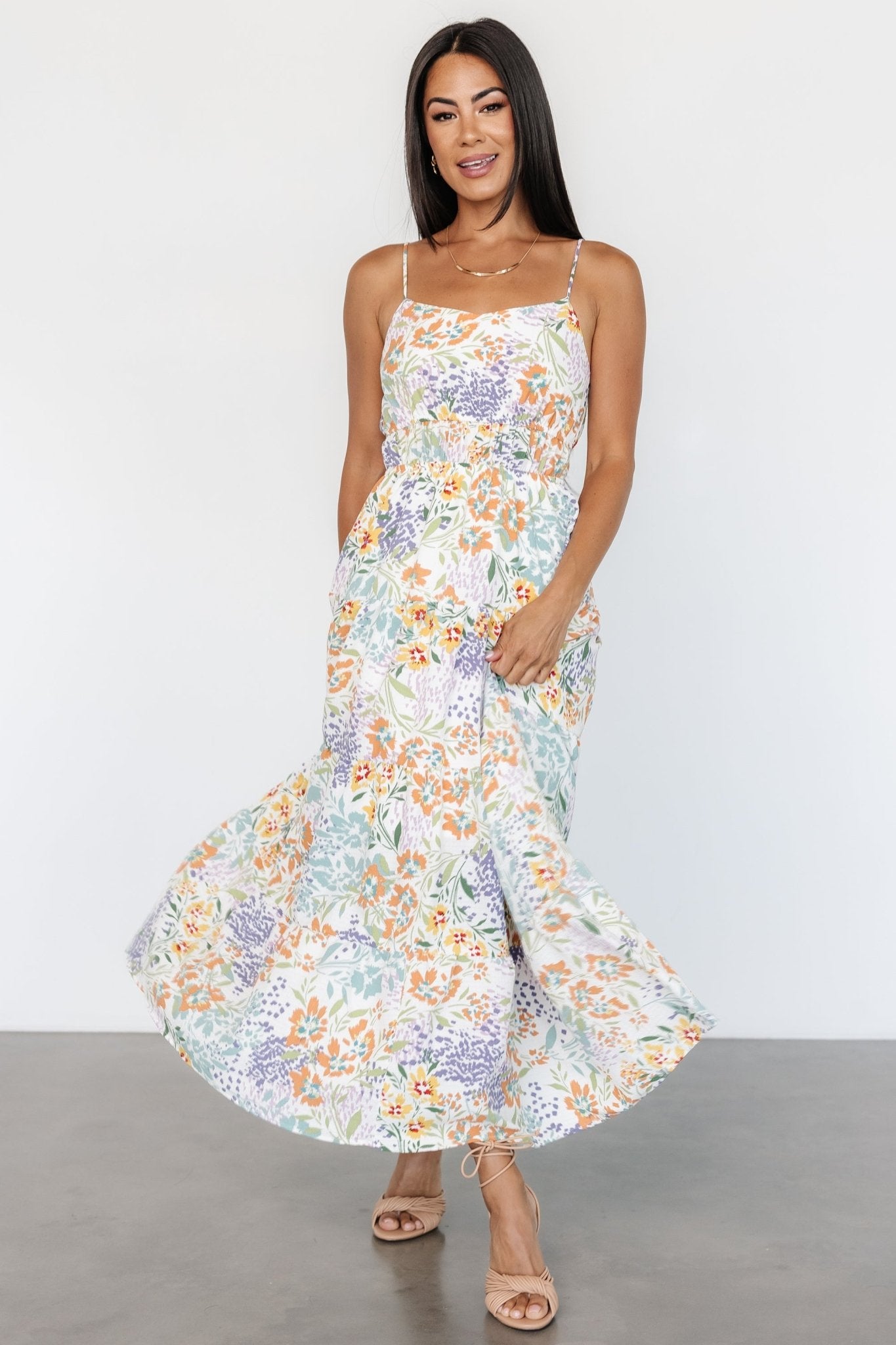 Lille Tank Dress Multi Print Baltic Born